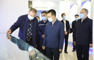 黑龙江省委调研组一行到东升国际官网参观调研
