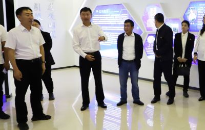 市审计局局长王宝山一行到东升国际官网参观调研