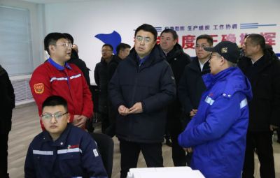 七台河市委副书记、市长李兵光临东升国际官网发展“看项目、解难题、保安全”调研